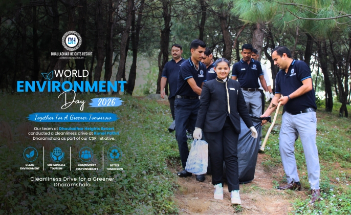World Environment Day 2026: Dhauladhar Heights Resort Leads a Cleanliness Drive for a Greener Dharamshala